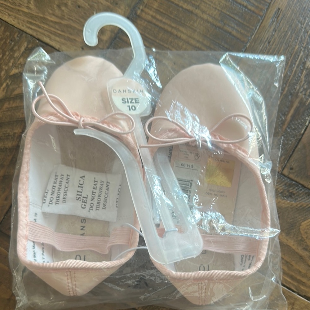 Toddler Ballet Flat Slippers in Light Pink